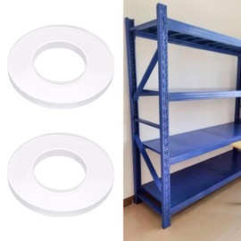 ECSiNG 30 PCS M10 Clear Rubber Penny Washers 20mm Outer Diameter for M10 Screws Bolts and Mechanical Fastening Applications Rubber Flat Washer