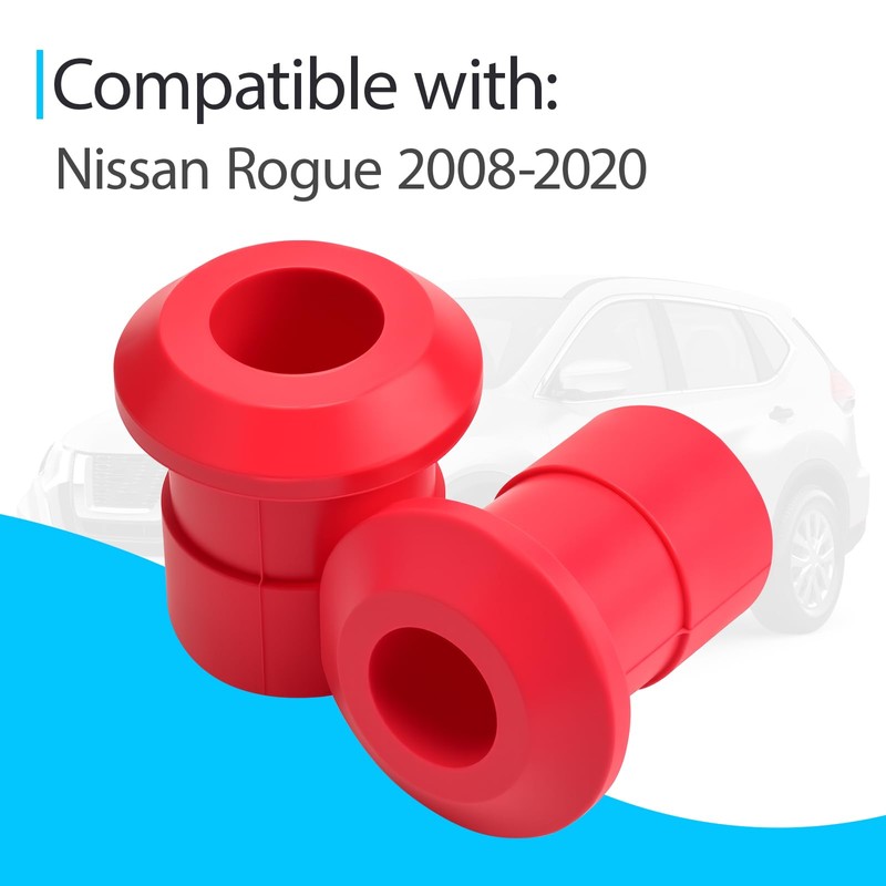 Front and Rear Polyurethane Subframe Bushing Kit Compatible with Nissan