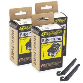Eastern Bikes INNER TUBE COMMUTER 700X35/43C 60MM (PRESTA) IN BLACK - Kits (3 Pack)