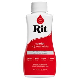 Rit All Purpose Liquid Dye Scarlet 236ml