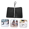 Operitacx Business Portfolio Binder Zippered Portfolio Organizer Pockets Padfolio for