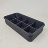 Fits Milwaukee Packout Low Profile Tray with 8 Sections Black