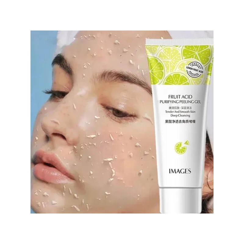 Exfoliante Facial De Limón Aclarante 80g
