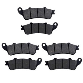 AHL 3 Pairs of Brake Pads Kit for XL 1000 VX/VY/V1/V2 Varadero (No ABS) 1999-2002