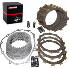 JINFANNIBI Clutch Kit Heavy Duty Springs & Cover Gasket fit for Yamaha YZF R1 2009-2014
