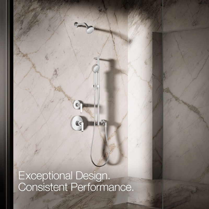 Kohler 72414-Y-CP Awaken® G90 Three-function handshower, 2.5 gpm, Polished Chrome