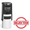 stampexpression - Rejected Self Inking Rubber Stamp - Red Ink