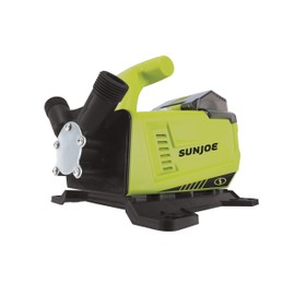 Sun Joe 24V-XFP5-CT 24-Volt IONMAX Cordless 5.0-GPM Transfer Pump, 13-Ft Suction Lift, 52-Ft Head Height, Tool Only