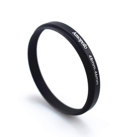 48mm to 46mm Camera Filter Ring Compatible with All 48mm Camera Lenses up to 46mm UV CPL Filter Accessories, 48-46mm Camera Step Down Ring