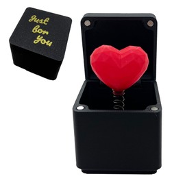 Della Stella Red Heart Surprise Pop up Gift Box, Christmas Birthday and Valentine's Day Gifts for Classroom