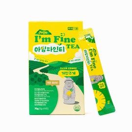 Baekse Food Jeju I'm Fine Tea Stick 5g x 14 packets Bromelain Enzyme Idol Tea 70g, 5 pieces / 백세식품 제주 아임파인티 스틱 5g x 14포 브로멜라인효소 아이돌티 70g, 5개