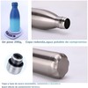 17oz500ml-Botellas de Agua de Acero Inoxidable (Azul)