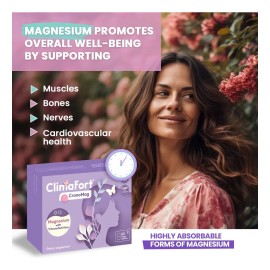 Niam Climafort Cronomag Menopausia 5 Tipos Magnesio 60caps Sabor Sin Sabor
