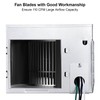 JOEAONZ Bathroom Exhaust Fan with Light 110 CFM Quiet with