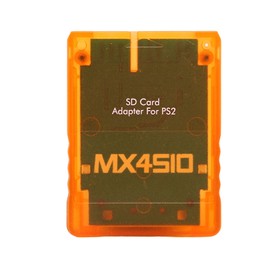 Memory Card Adapter, Replacement Memory Card Reader Adapter for Game Consoles Memory Card Adapter without SD Card (Orange)