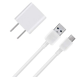Genuine Charging 1A Wall Kit Upgrade Compatible with Sony SRS-XB43 as a Replacement Plus Detachable Hi-Power USB-C 2.0 Data Sync Cable! (White 110-240v)