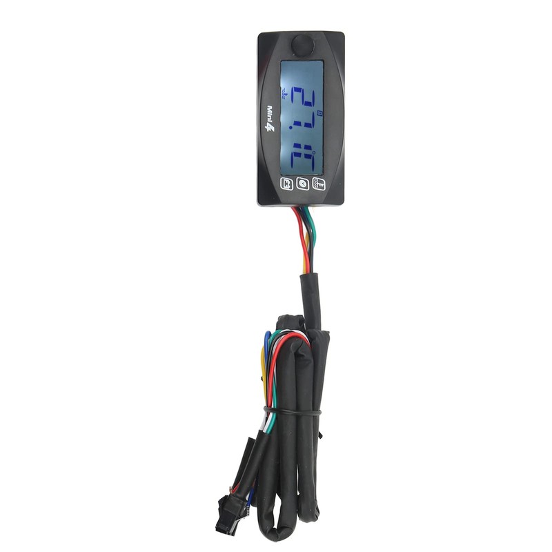 HEEPDD Motorcycle Temperature Display, Universal DC 12V LCD Screen, Strong