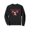 Happy Holidays Peppermint Candy Cane Sweatshirt