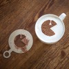 getDigital Nerdy Cappuccino Stencil Set: 5 Stainless Steel Stencils for