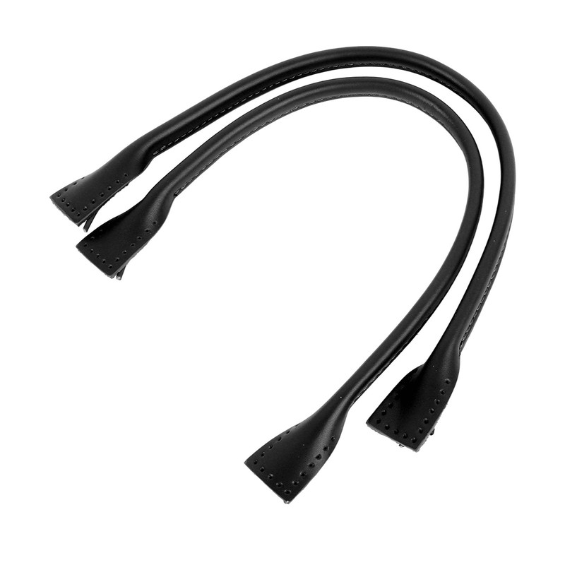 1 Pair Leather Bag Handles DIY Handcraft Sew On Ear