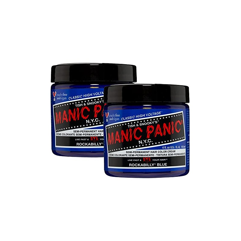 AmazonUsbeauty Manic Panic Crema de color semipermanente para el cabello,