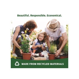 Master Mark Master Gardener 20 ft. L x 5 in. H Plastic Black Lawn Edging