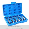 CASOMAN Hex Bit Socket Set, 13PCS Set, Metric, 2mm-14mm Hex