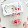 Leopard Print Press on Toenails Orange Solid Color Fake Toenails