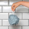 Pack 4 Mesh Exfoliating Bath & Shower Body Puff Sponges
