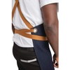 Whites Chefs Clothing B984 Southside X-Cross Back Apron With Tan