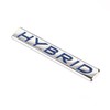 Topteng Car Emblem Sticker, 3D Hybrid Words Metal Emblem Rear