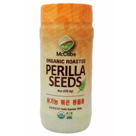 McCabe Organic Roasted Perilla Seeds, 8oz, USDA Organic Certified