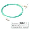10Gtek OM3 Multimode Duplex LC/LC 10Gb 40Gb Fiber Optic Cable