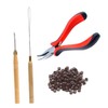 Baluue Hair Extension Plier Micro Rings Girls Hair Accessories Professional