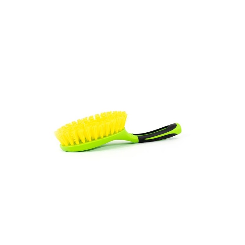 Warner Long Handle Plastic Bristle Scrub Brush