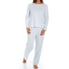 P-Jamas Women's Butterknits 2-Piece Pullover Top and Pant Set, 396660,
