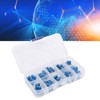 50pcs Variable Resistor 10 Values 3296W Regulating Resistance Multiturn Trimmer