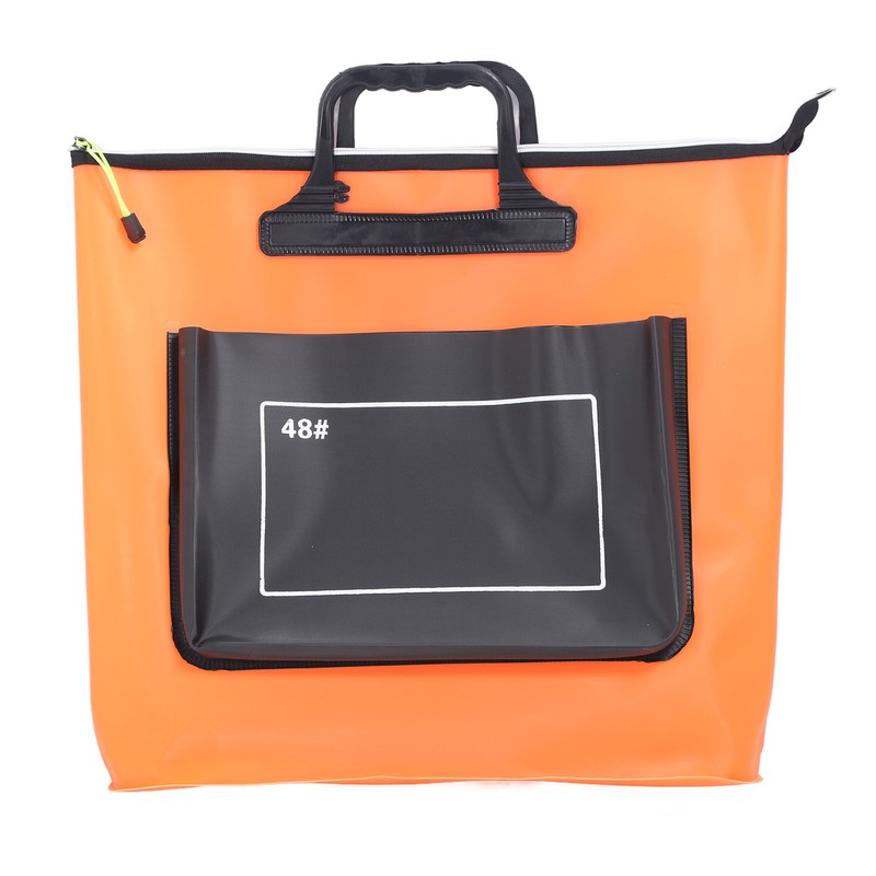 Folding Fish Bucket 48L EVA Thicken Waterproof Anti Leakage Zippered