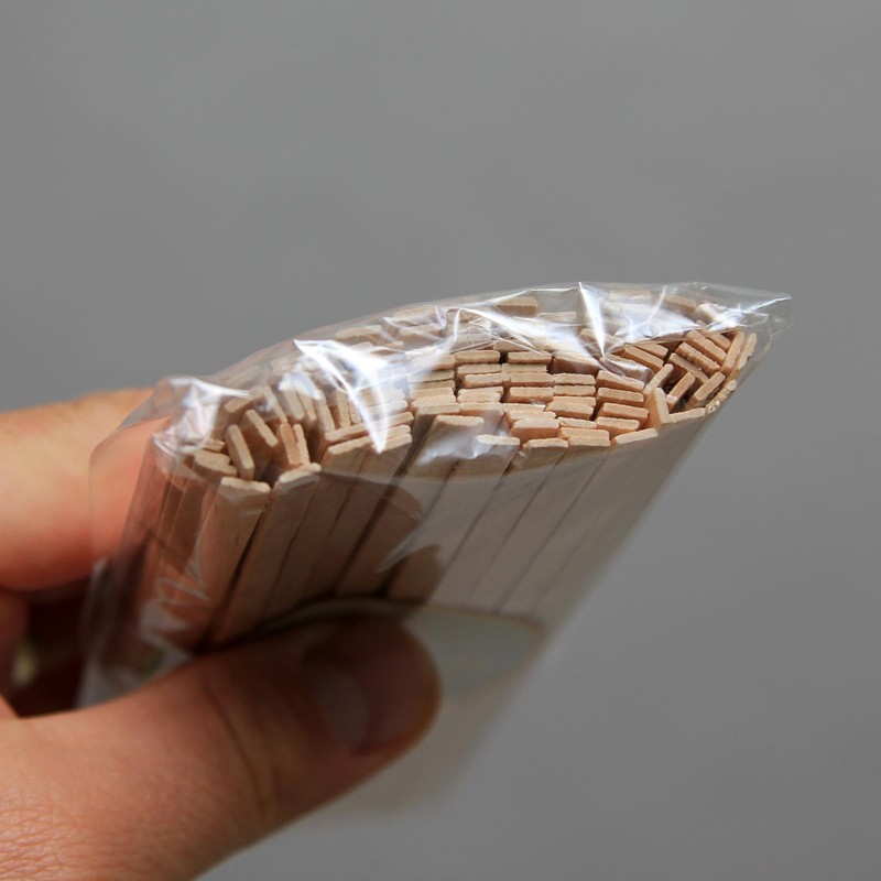 100 Wooden Dripless Lighting Tapers. Pack of 100 - Lighting