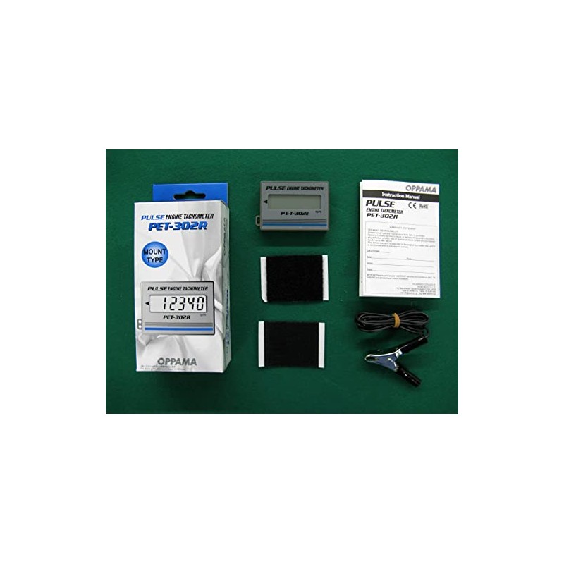 Oppama Industrial Co., Ltd. Pulse Engine Tachometer PET-302R OPPAMA
