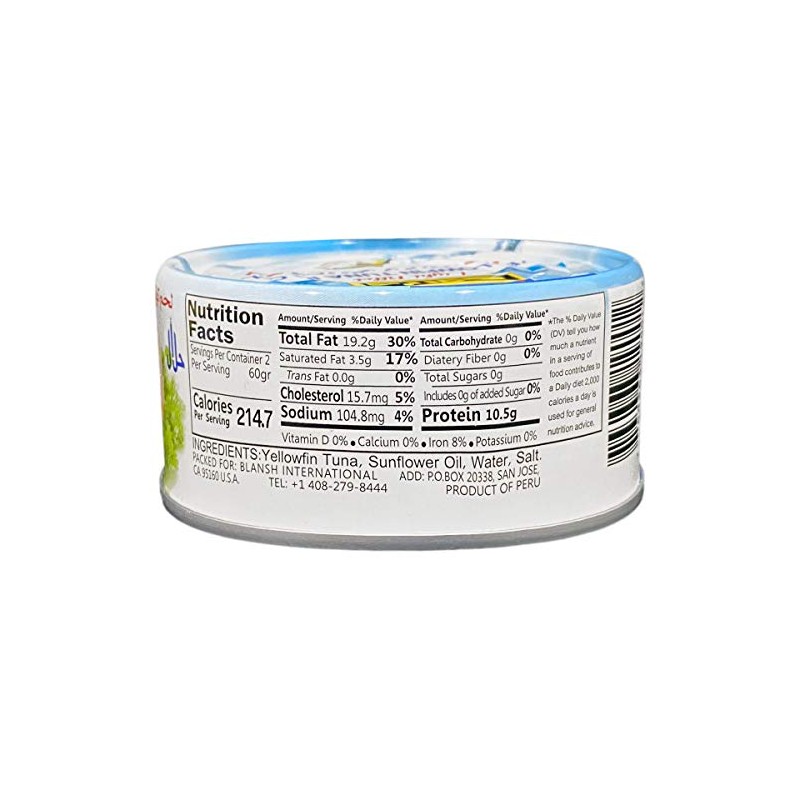 Zarrin - Yellowfin Tuna in Oil, Prime Light Fillet, 6