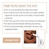 Lisianthus Women Classic Felt Fedora Wide Brim Hat with Buckle