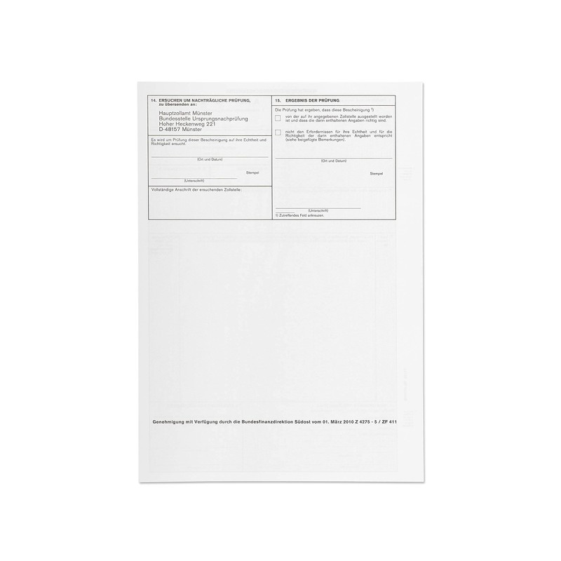 mashpaper A.TR. ATR Traffic Certificate Form for Laser Printers Choice