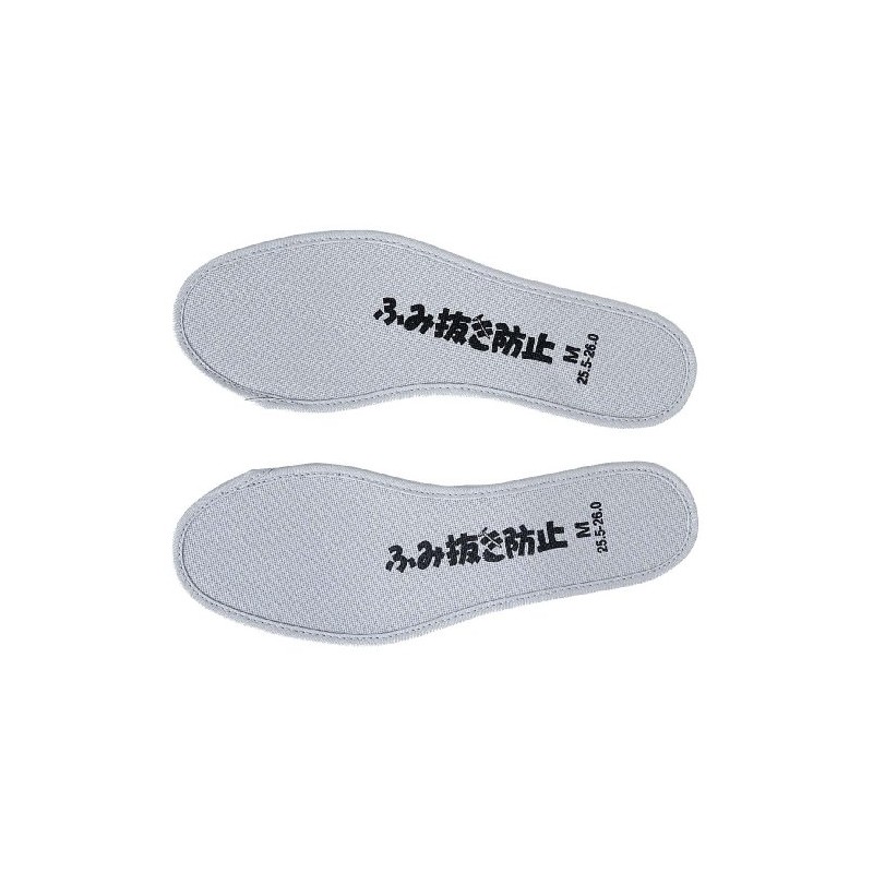 Fukuyama Rubber Men's Insole, Anti-Step Insole, gray