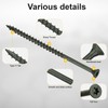 Bobibbi Deck Screws #10 x 4’’, T25 Star Torx Drive