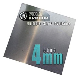 Aluminium Sheet 4 mm - 150 mm x 150 mm (15 cm x 15 cm)