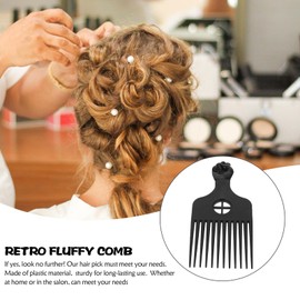 hair comb beard pick wood tooth comb beard comb wood combs for men mens comb hair picks for women smooth hair pick afro picks for men comb for men metal Africa wooden plastic Miss