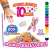 CRAZE loops Fun Box Loom Bands Set with 800 Rubber