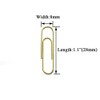 HAHIYO Paper Clips Sturdy 1.1 inches Length 300 Pack Paperclips