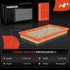 A-Premium 2-PC Engine & Cabin Air Filter with Activated Carbon